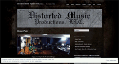 Desktop Screenshot of distortedmusic.com